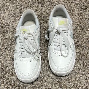 Nike White and Gray Sneakers